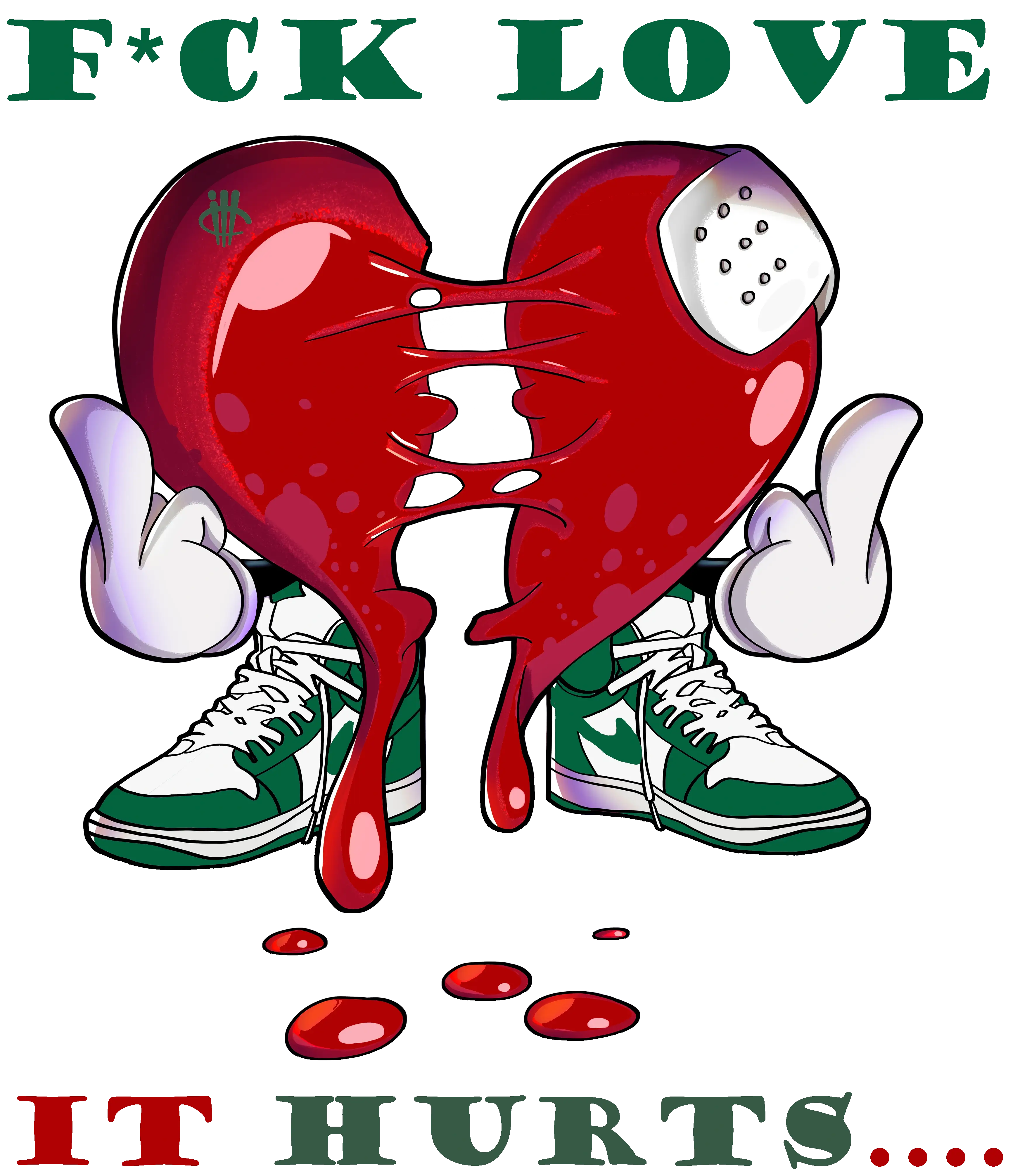 Air Jordan 1 High OG WMNS Fir Matching T-Shirt, Sweatshirts & Hoodies Black T-Shirt (it Hurts)| illcurrency