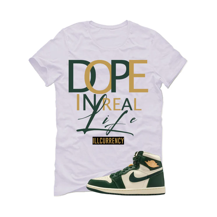 Air Jordan 1 High OG WMNS Fir Matching T-Shirt, Sweatshirts & Hoodies White T-Shirt (DOPE)| illcurrency - Image 2
