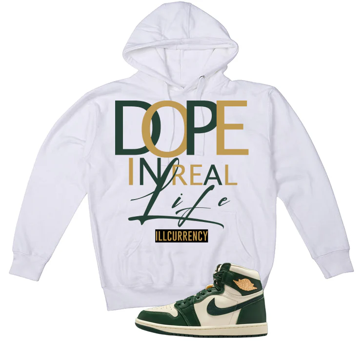 Air Jordan 1 High OG WMNS Fir Matching T-Shirt, Sweatshirts & Hoodies White T-Shirt (DOPE)| illcurrency - Image 3
