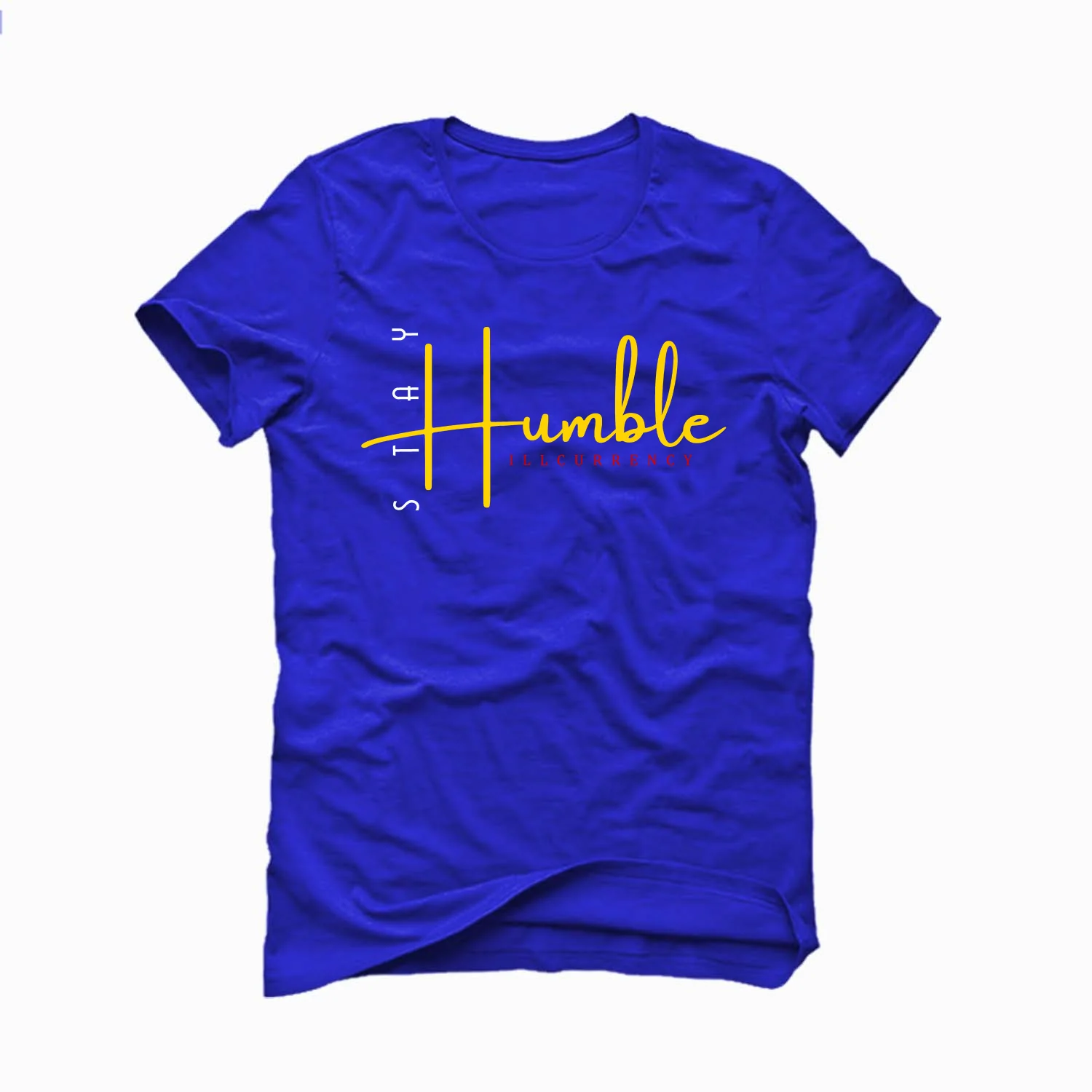 Air Jordan 1 High OG WMNS “Reverse Laney” Royal Blue T-Shirt (Stay Humble) - Image 2