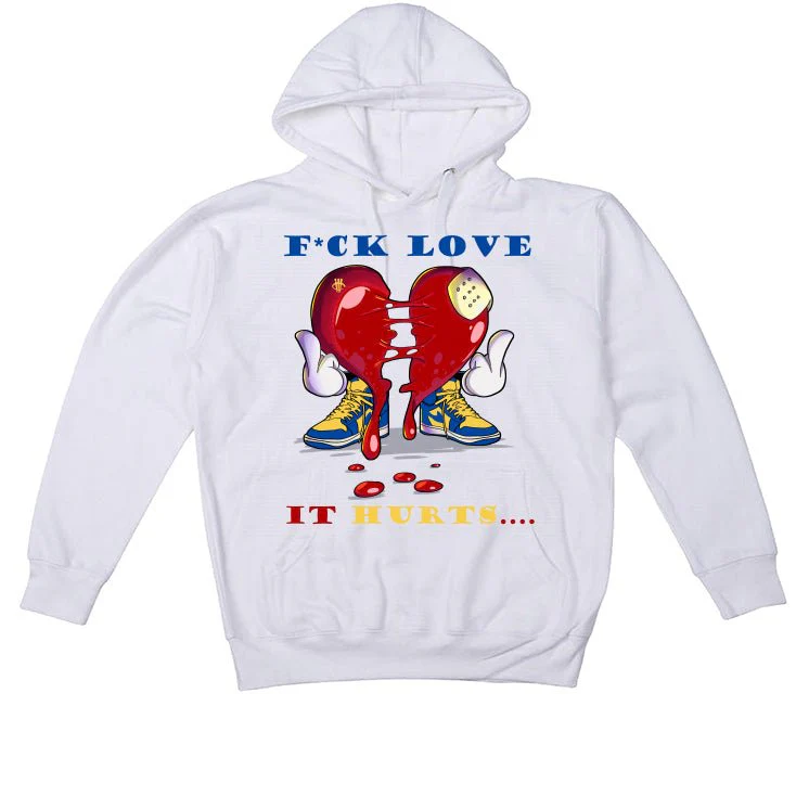 Air Jordan 1 High OG Reverse Laney (WMNS) - White T-Shirt (IT HURTS) - Image 3