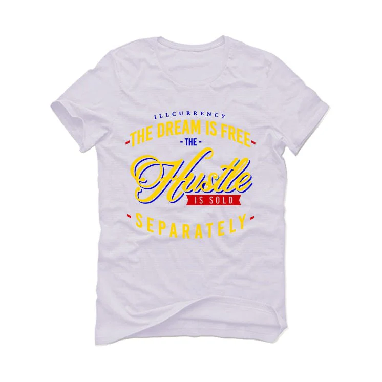 Air Jordan 1 High OG Reverse Laney (WMNS) - White T-Shirt (The dream is free) - Image 2