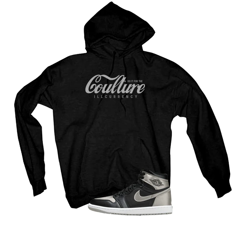 Air Jordan 1 High OG WMNS Satin Shadow Black T-Shirt (Coulture)| illcurrency - Image 3