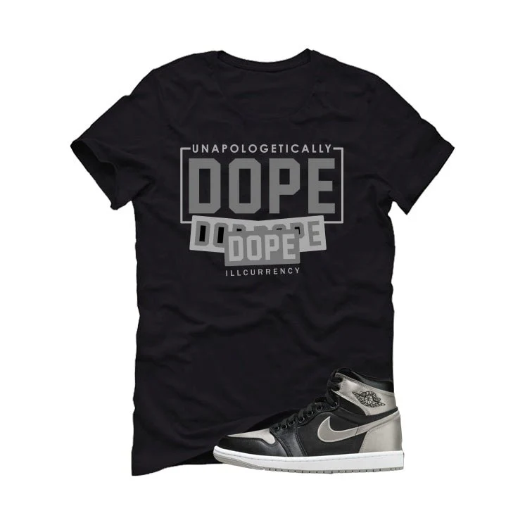 Air Jordan 1 High OG WMNS Satin Shadow Black T-Shirt (DOPE)| illcurrency - Image 2