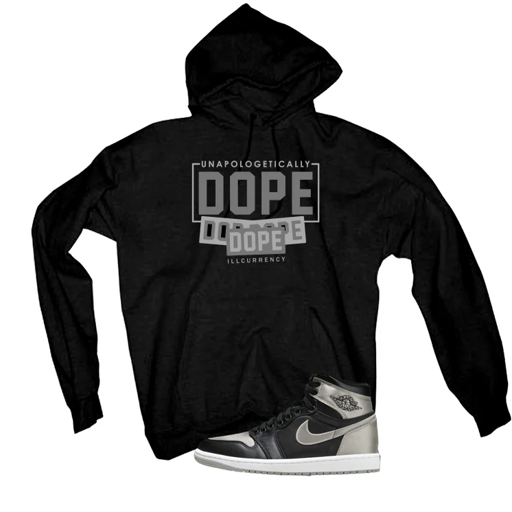 Air Jordan 1 High OG WMNS Satin Shadow Black T-Shirt (DOPE)| illcurrency - Image 3