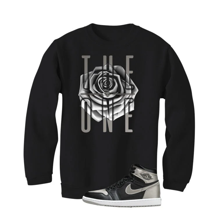 Air Jordan 1 High OG WMNS Satin Shadow Black T-Shirt (The One)| illcurrency - Image 4