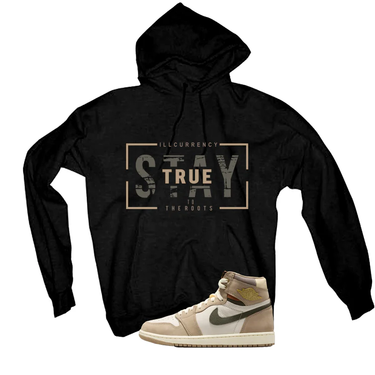 Air Jordan 1 High OG WMNS Shop Jacket Matching T-Shirt, Sweatshirts, & Hoodies Black T-Shirt (Stay True)| illcurrency - Image 3