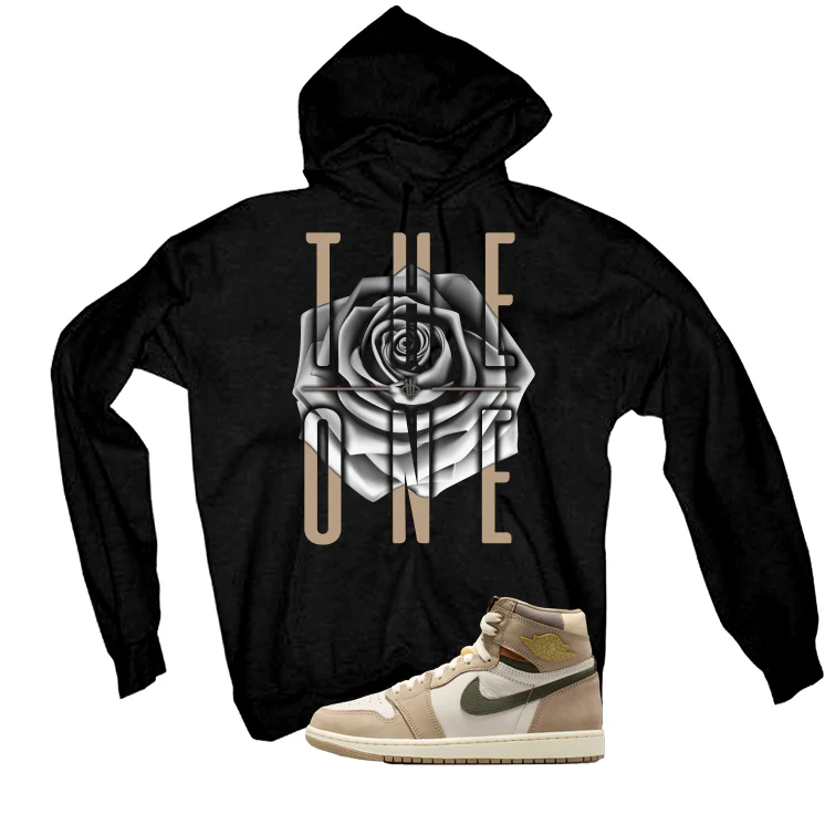 Air Jordan 1 High OG WMNS Shop Jacket Matching T-Shirt, Sweatshirts, & Hoodies Black T-Shirt (The One)| illcurrency - Image 3