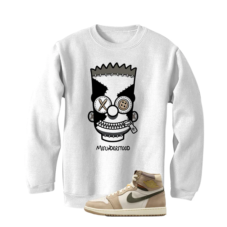 Air Jordan 1 High OG WMNS Shop Jacket Matching T-Shirt, Sweatshirts, & Hoodies White T-Shirt (Misunderstood)| illcurrency - Image 4