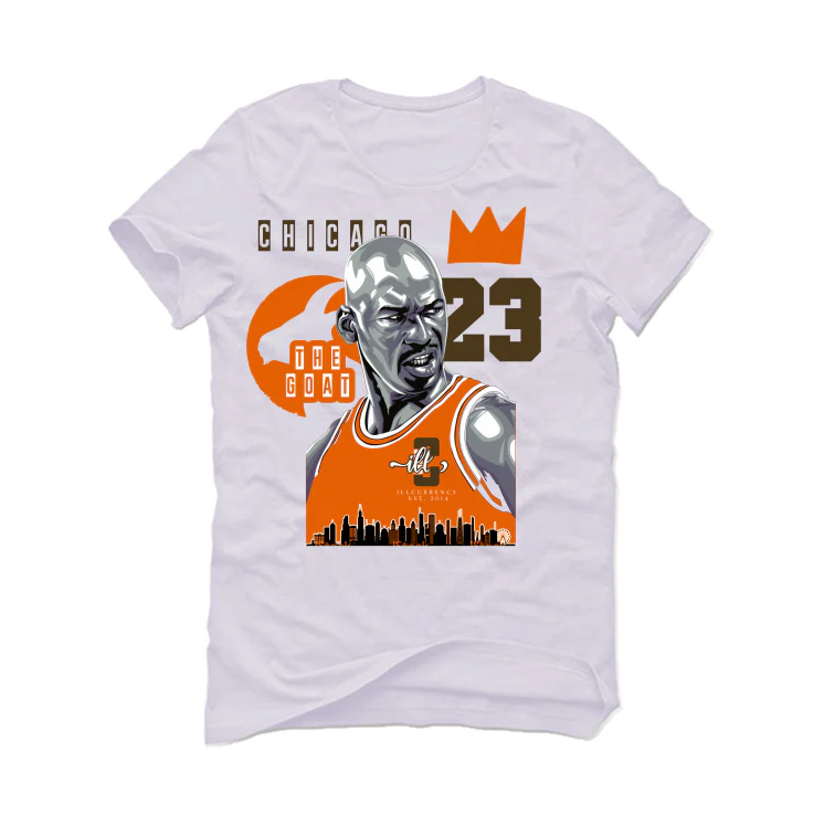 Air Jordan 1 High OG WMNS “Starfish” White T-Shirt (The Goat) - Image 2