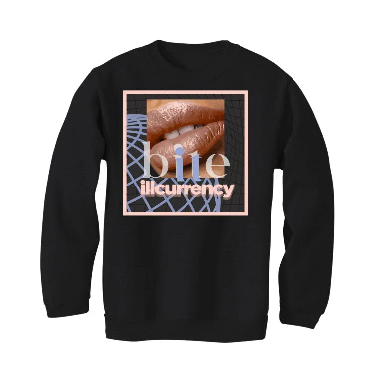 Air Jordan 1 High OG WMNS Washed Pink | ILLCURRENCY Black T-Shirt (BITE IT) - Image 4