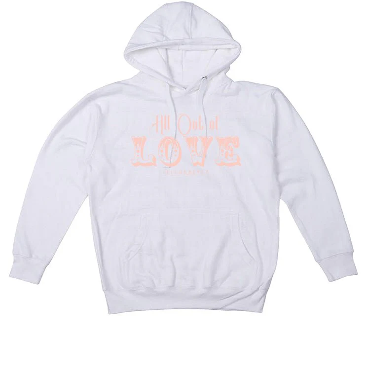 Air Jordan 1 High OG WMNS Washed Pink | ILLCURRENCY White T-Shirt (All out of love) - Image 3