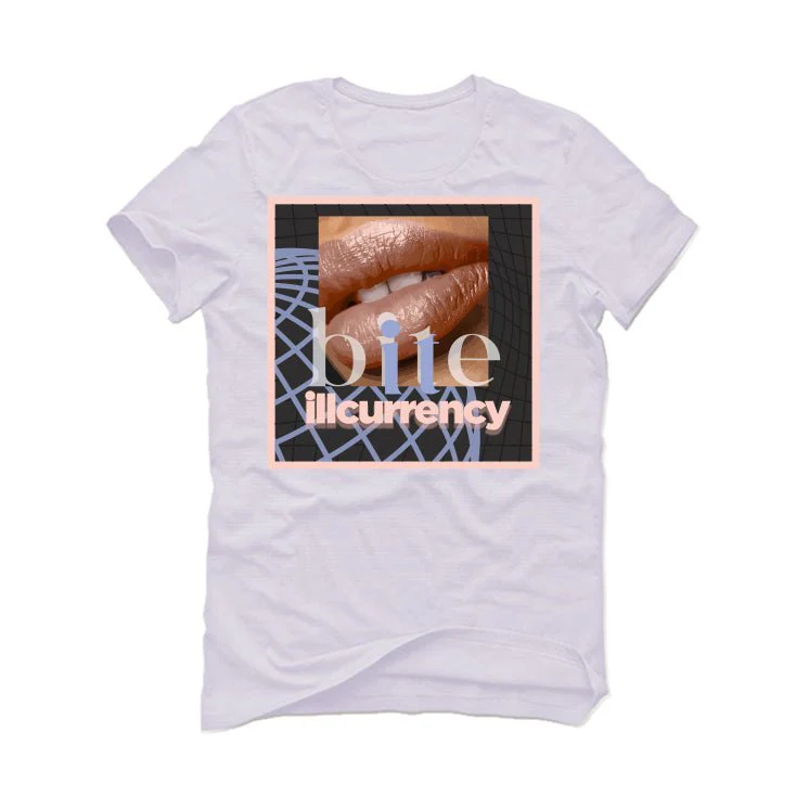 Air Jordan 1 High OG WMNS Washed Pink | ILLCURRENCY White T-Shirt (BITE IT) - Image 2