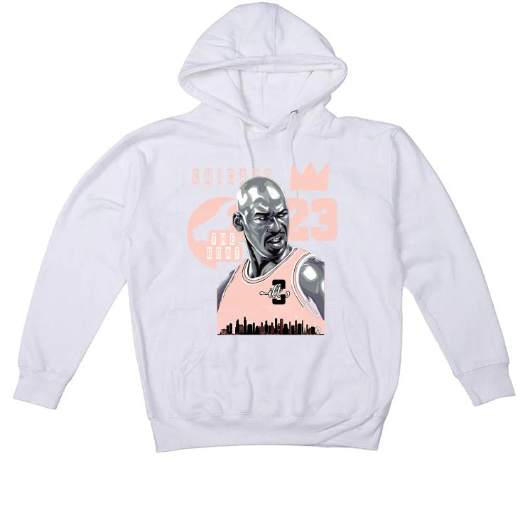 Air Jordan 1 High OG WMNS Washed Pink | ILLCURRENCY White T-Shirt (The Goat) - Image 3