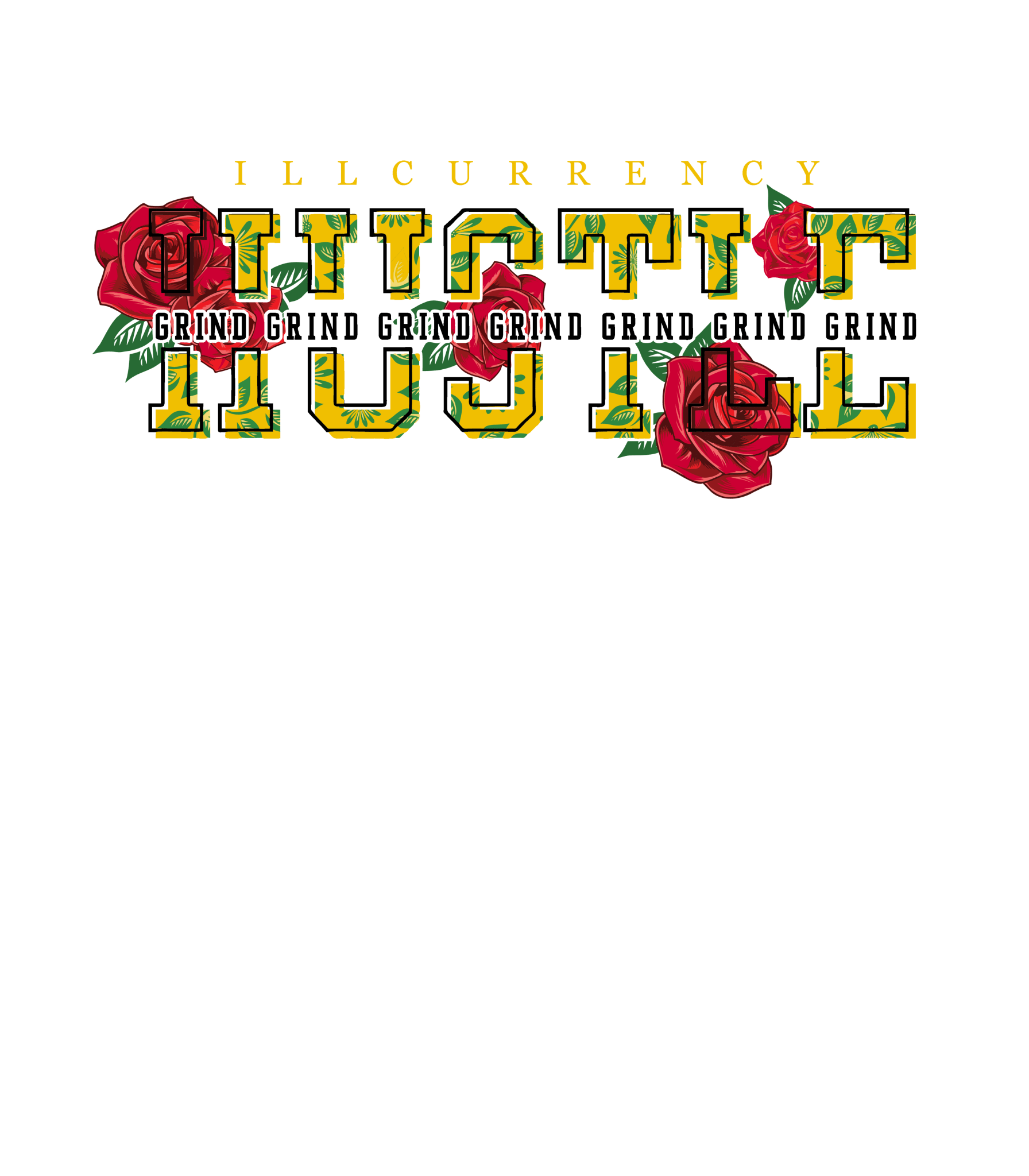 Air Jordan 1 High OG “Yellow Ochre” | illcurrency White T-Shirt (Hustle Grind)