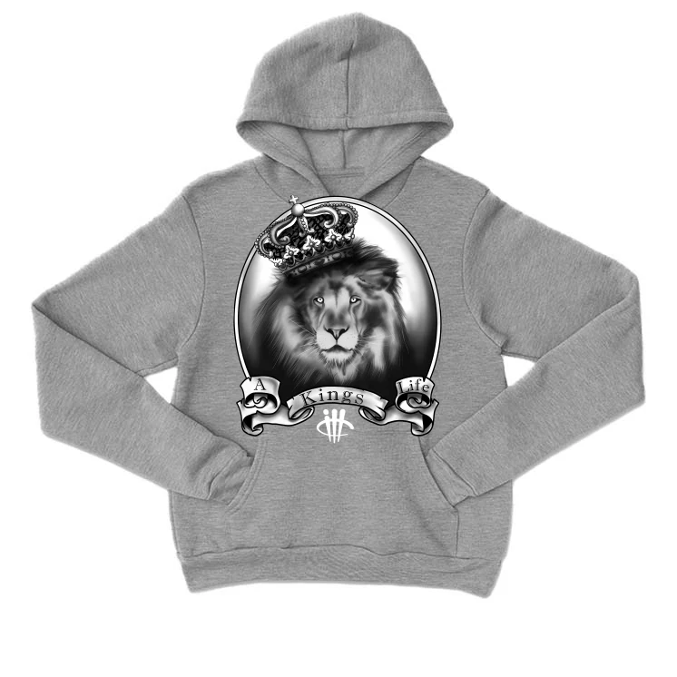 Air Jordan 1 High “Twist 2.0" Grey T-Shirt (A Kings Life) - Image 2