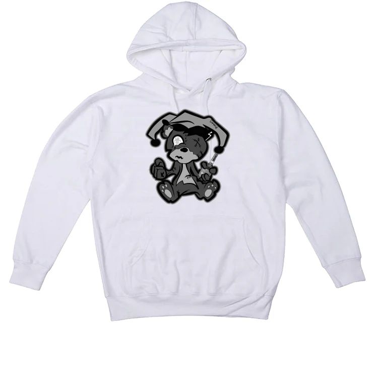 Air Jordan 1 KO Greyscale White T-Shirt (TEDDY) - Image 3