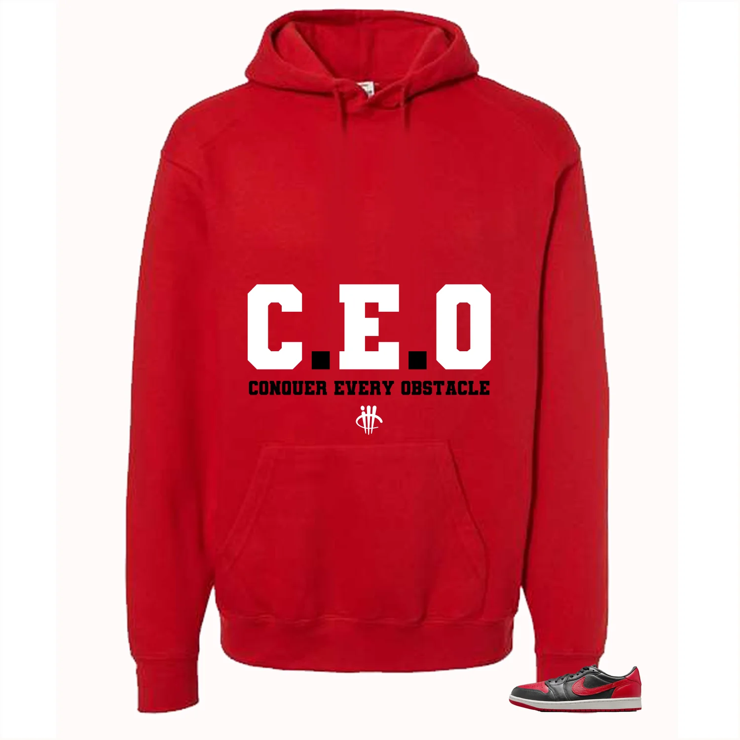 Air Jordan 1 Low OG Banned Matching T-Shirt, Sweatshirts & Hoodies Red T-Shirt (Ceo)| illcurrency - Image 3