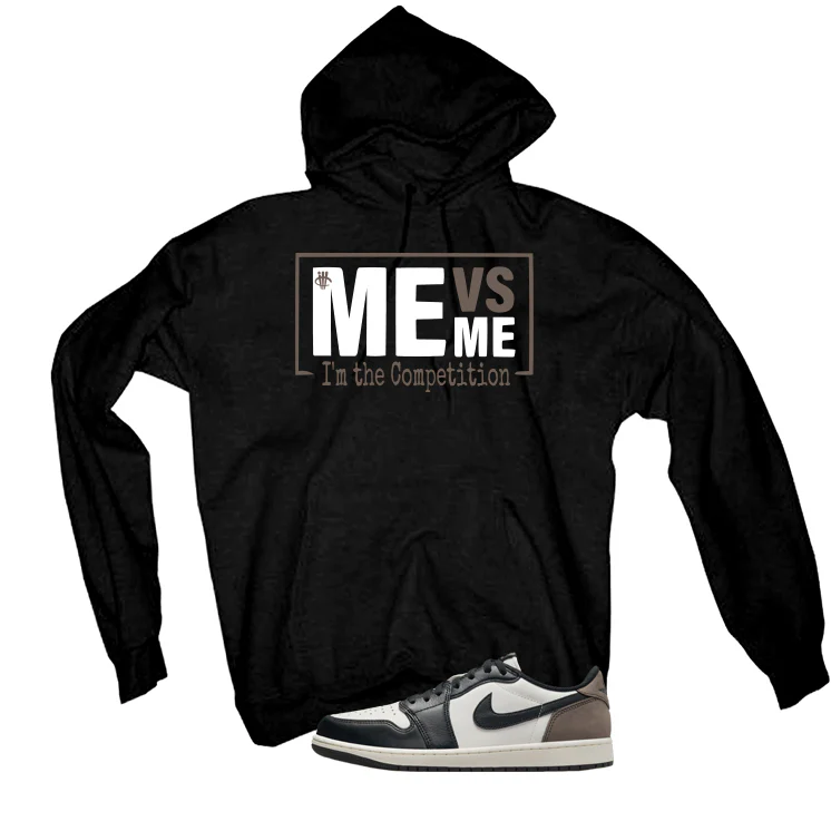 Air Jordan 1 Low OG Mocha Black T-Shirt (Me vs Me)| illcurrency - Image 3