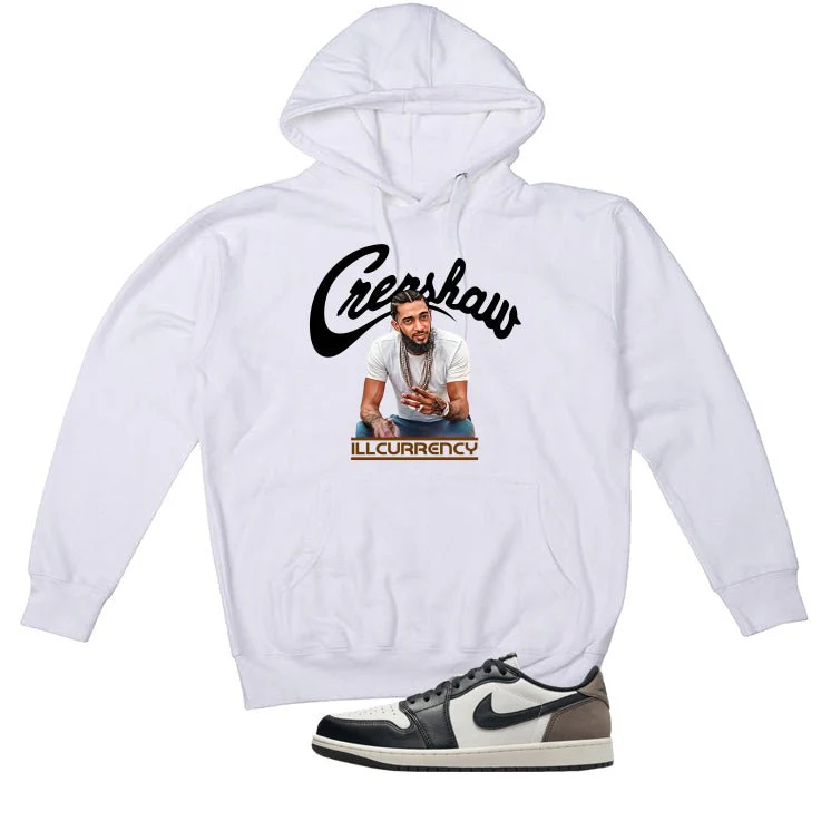 Air Jordan 1 Low OG Mocha White T-Shirt (Crenshaw)| illcurrency - Image 3