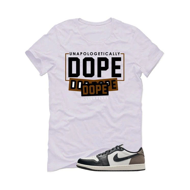 Air Jordan 1 Low OG Mocha White T-Shirt (DOPE)| illcurrency - Image 2