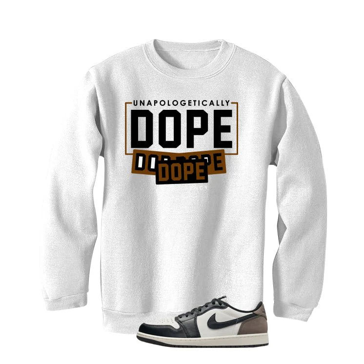 Air Jordan 1 Low OG Mocha White T-Shirt (DOPE)| illcurrency - Image 4