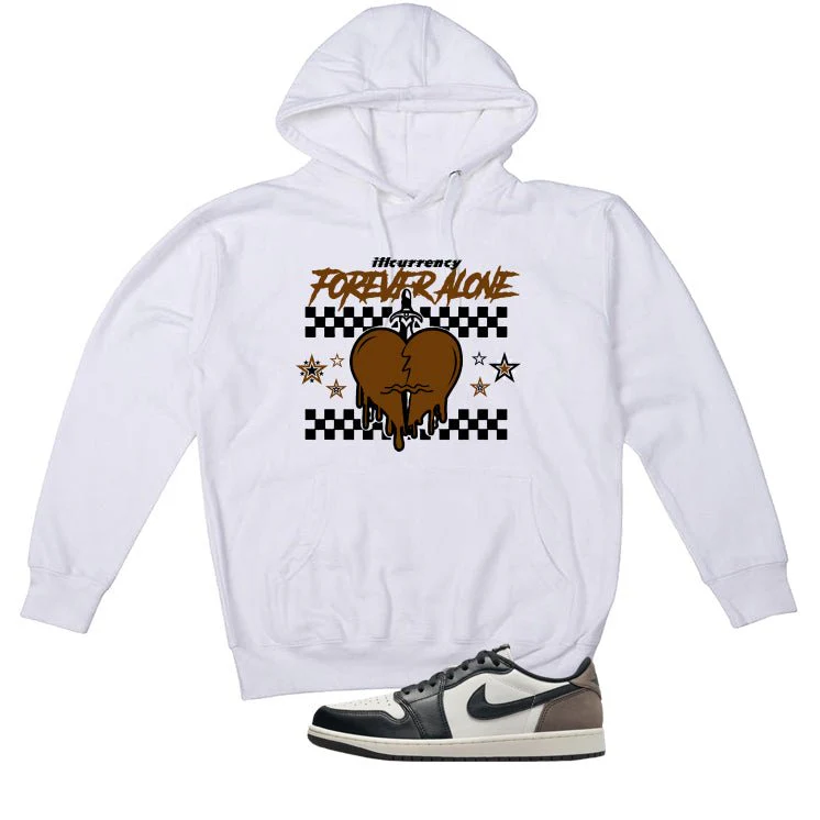 Air Jordan 1 Low OG Mocha White T-Shirt (Forever Alone)| illcurrency - Image 3