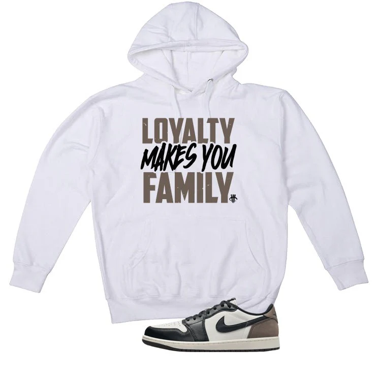 Air Jordan 1 Low OG Mocha White T-Shirt (Loyalty)| illcurrency - Image 3