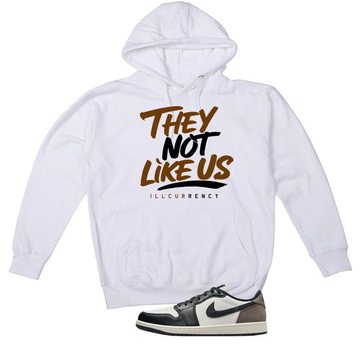 Air Jordan 1 Low OG Mocha White T-Shirt (They not like us)| illcurrency - Image 3