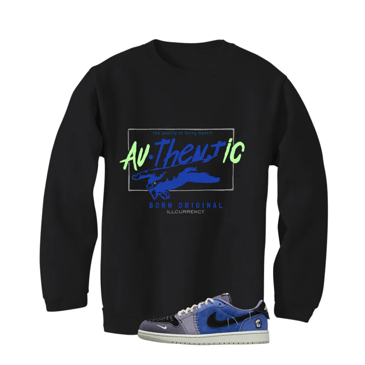 Air Jordan 1 Low OG Voodoo Alternate Matching T-Shirt, Sweatshirts & Hoodies Black T-Shirt (Authentic)| illcurrency - Image 4