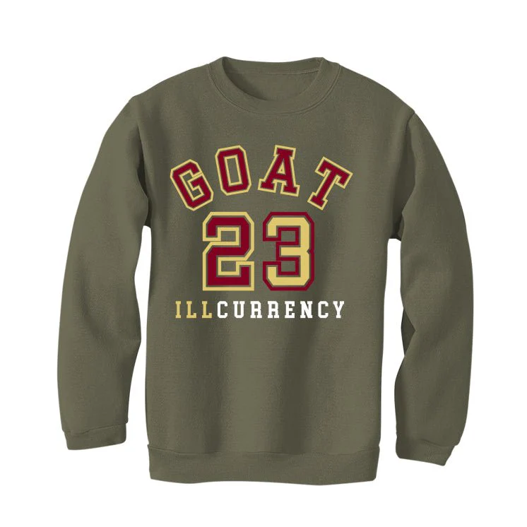 Air Jordan 1 Low OG "Year of the Dragon" | illcurrency Military Green T-Shirt (GOAT 23) - Image 4