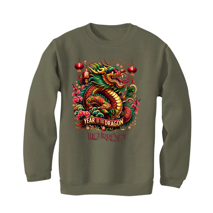Air Jordan 1 Low OG "Year of the Dragon" | illcurrency Military Green T-Shirt (Year of the dragon) - Image 4