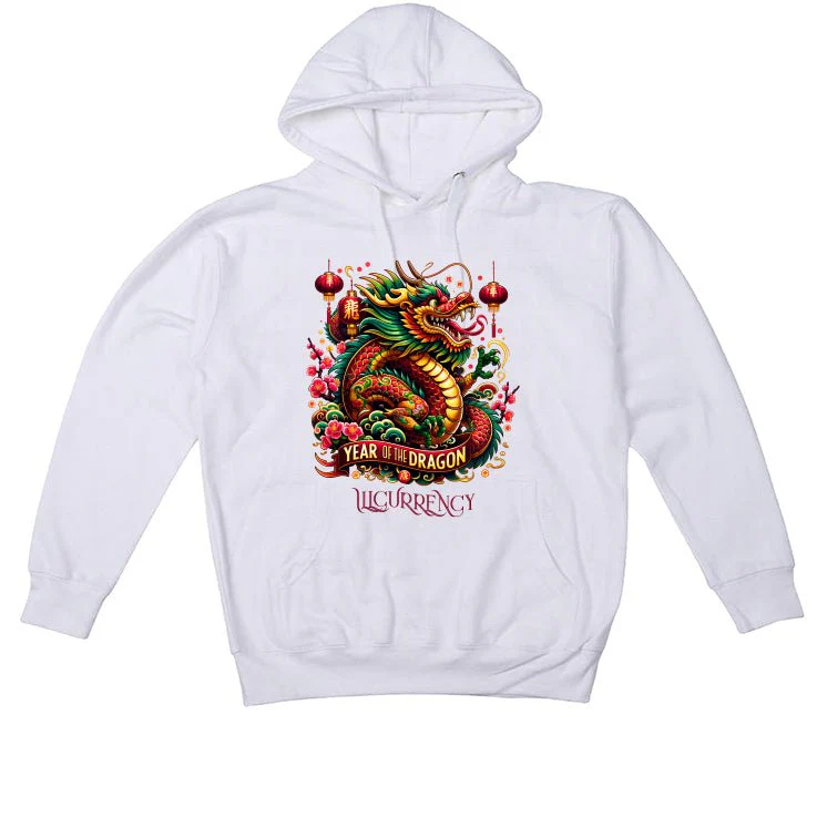 Air Jordan 1 Low OG "Year of the Dragon" | illcurrency White T-Shirt (Year of the dragon) - Image 3