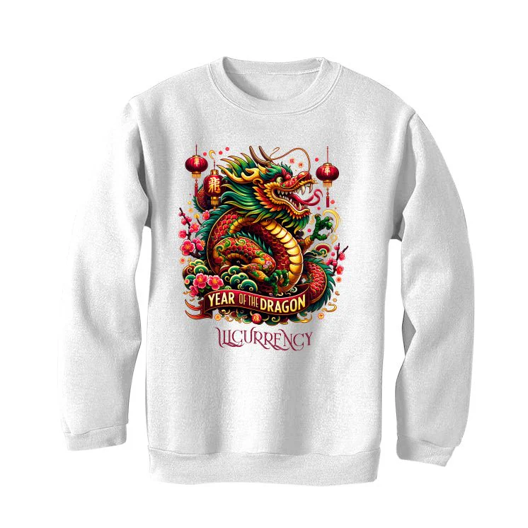 Air Jordan 1 Low OG "Year of the Dragon" | illcurrency White T-Shirt (Year of the dragon) - Image 4