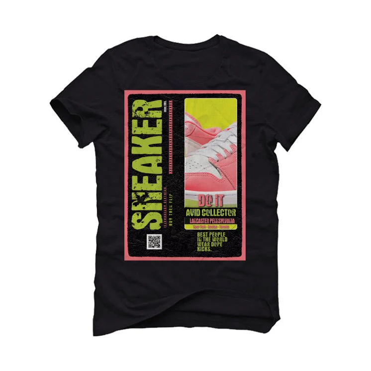 Air Jordan 1 SE Lava Glow - Black T-Shirt (SNEAKER COLLECTOR) - Image 2