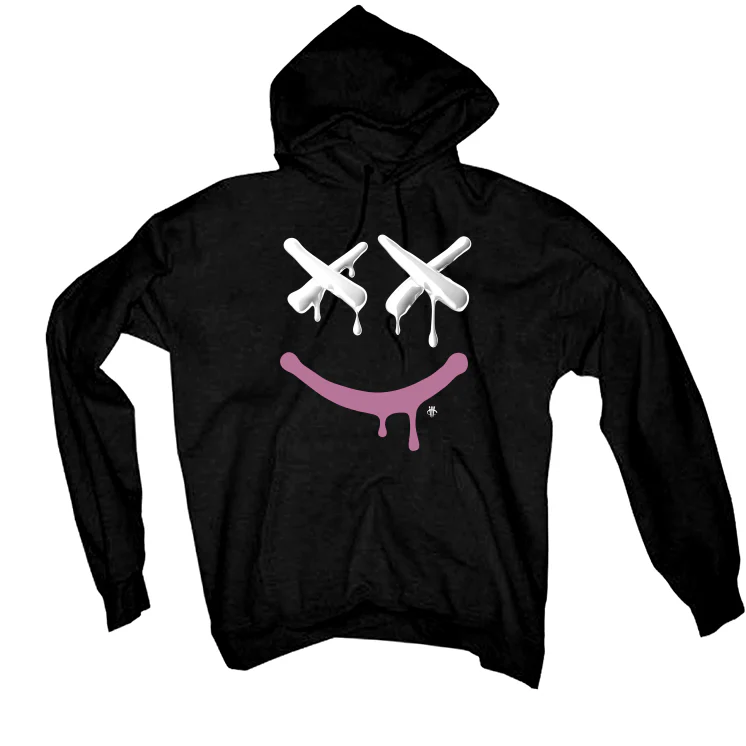 Air Jordan 1 Mid "Berry" Black T-Shirt (Happy Drip) - Image 3
