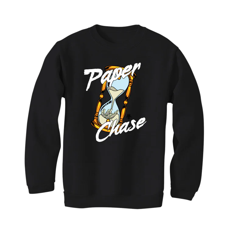 Air Jordan 1 Mid "Diamond" Black T-Shirt (paper chase) - Image 4