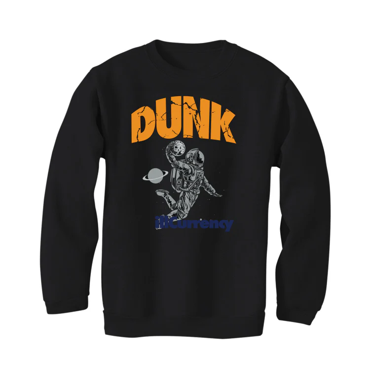 Air Jordan 1 Mid White Laser Orange Deep Royal Blue Black T-Shirt (DUNK FOR) - Image 4