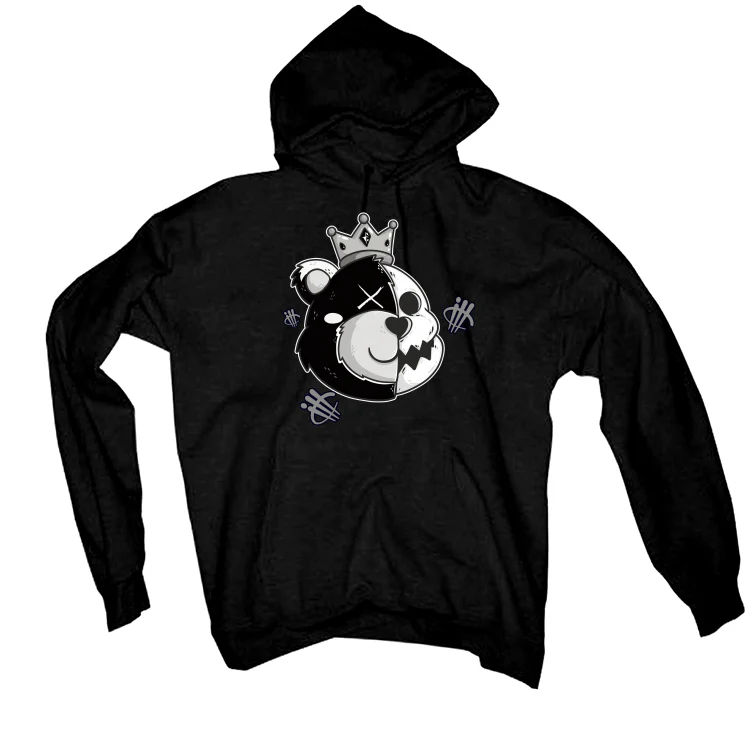 Air Jordan 1 Mid WMNS "Homage" Black T-Shirt (HALF KING BEAR) - Image 3