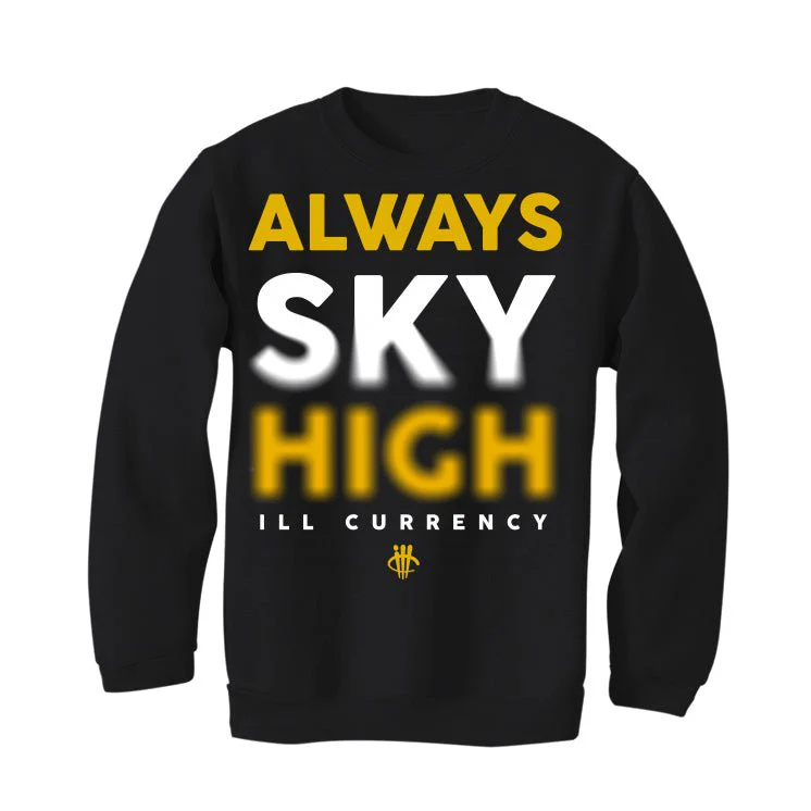 Air Jordan 1 OG Yellow Ochre Black T-Shirt (sky high) - Image 4
