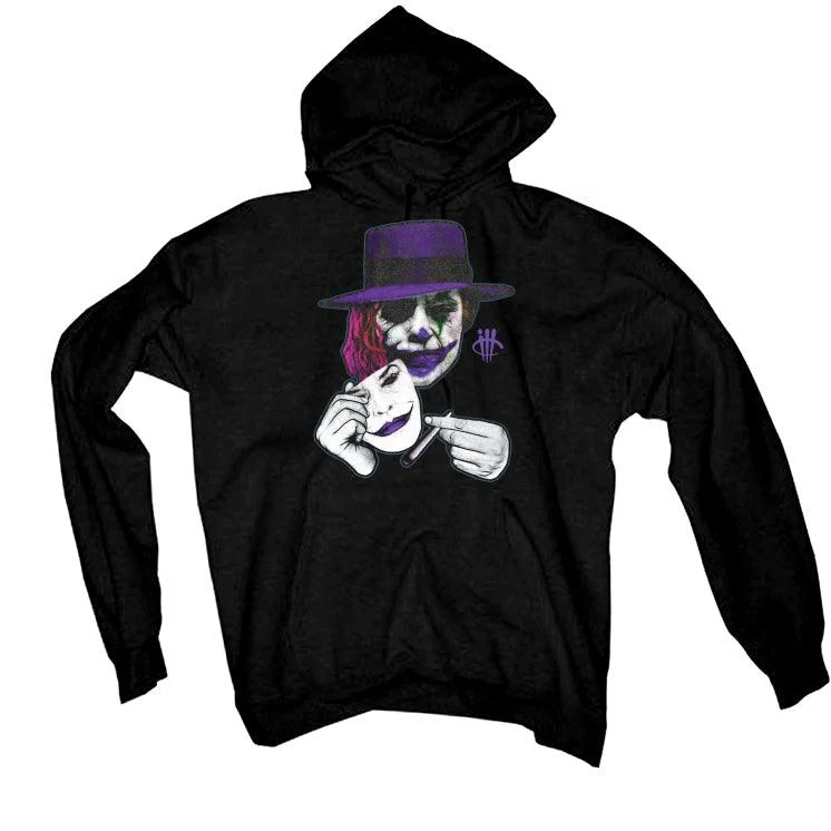 Air Jordan 1 Retro High OG “Court Purple” 2021 Black T-Shirt (M.R. J's) - Image 3