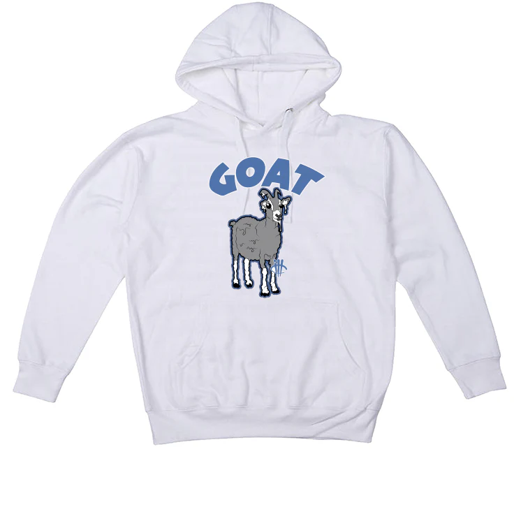 Air Jordan 1 Retro High OG “Denim” White T-Shirt (GOAT) - Image 3