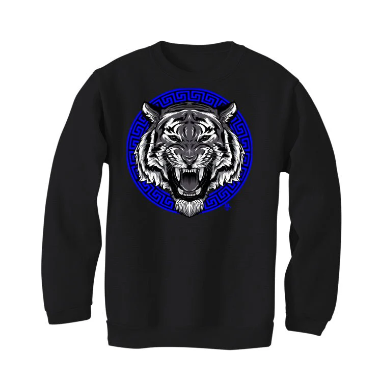 Air Jordan 1 Royal Reimagined Black T-Shirt (ANGRY TIGER) - Image 4