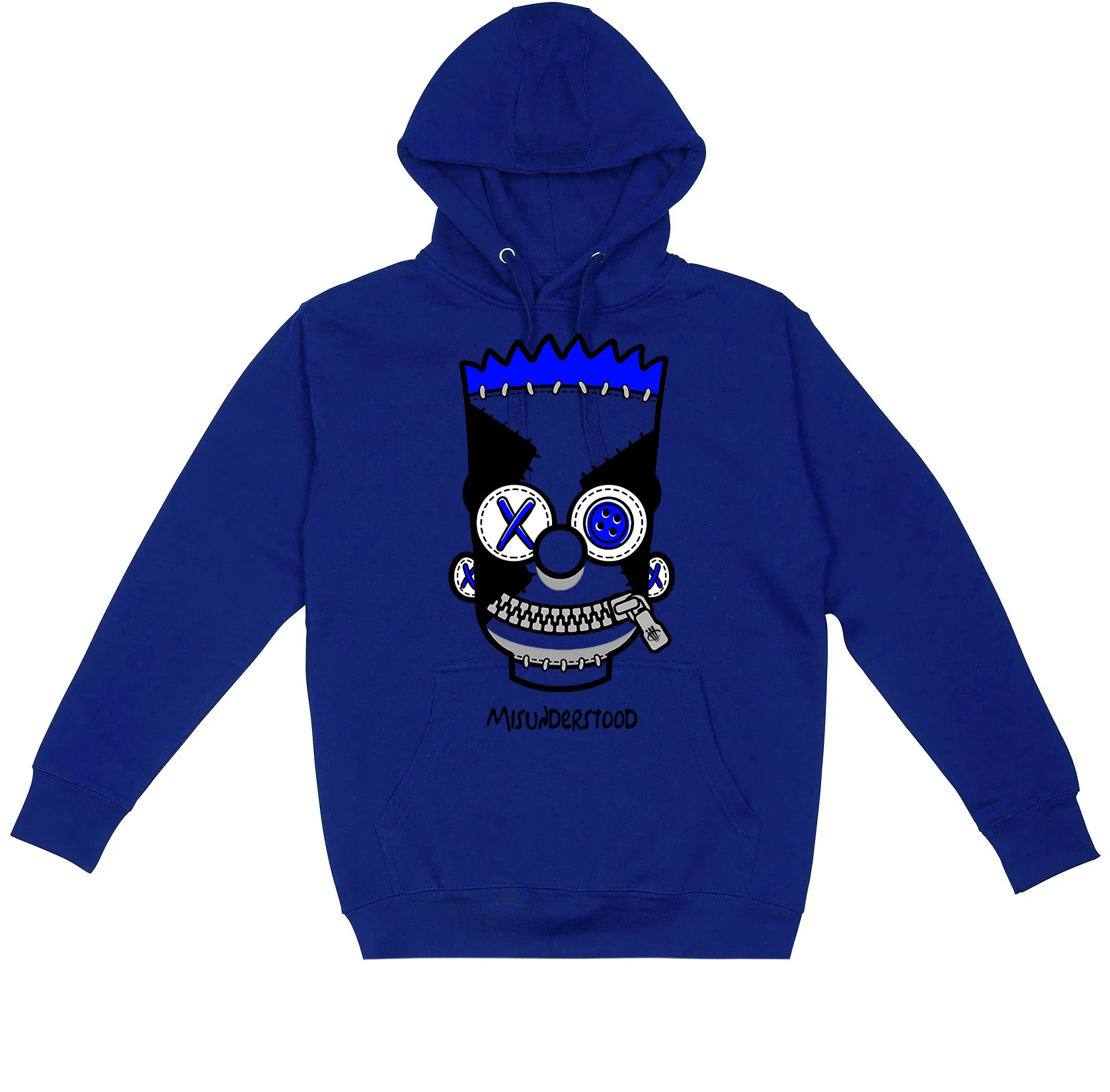 Air Jordan 1 Royal Reimagined | Illcurrency Royal Blue T-Shirt (MISUNDERSTOOD) - Image 3