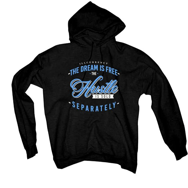 Air Jordan 1 "UNC Toe" Black T-Shirt (The dream is free) - Image 3