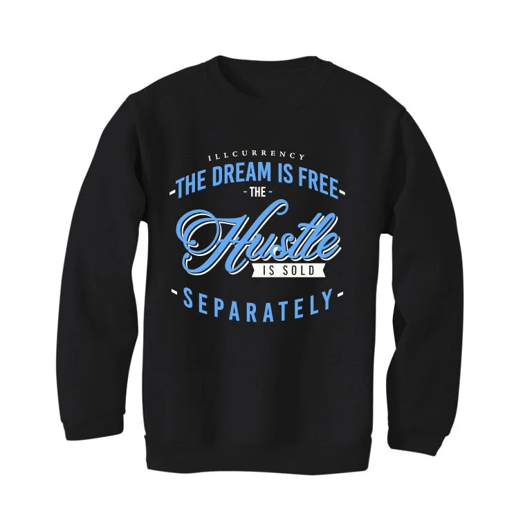 Air Jordan 1 "UNC Toe" Black T-Shirt (The dream is free) - Image 4