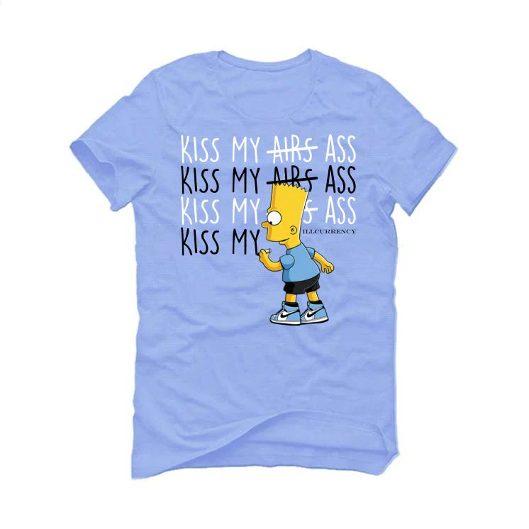 Air Jordan 1 "UNC Toe" Carolina Blue T-Shirt (DETENTION) - Image 2