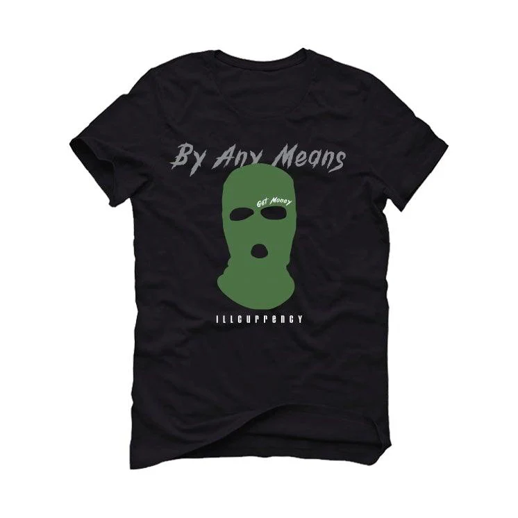 AIR JORDAN 1 ZOOM ZEN GREEN Black T-Shirt (By any means) - Image 2