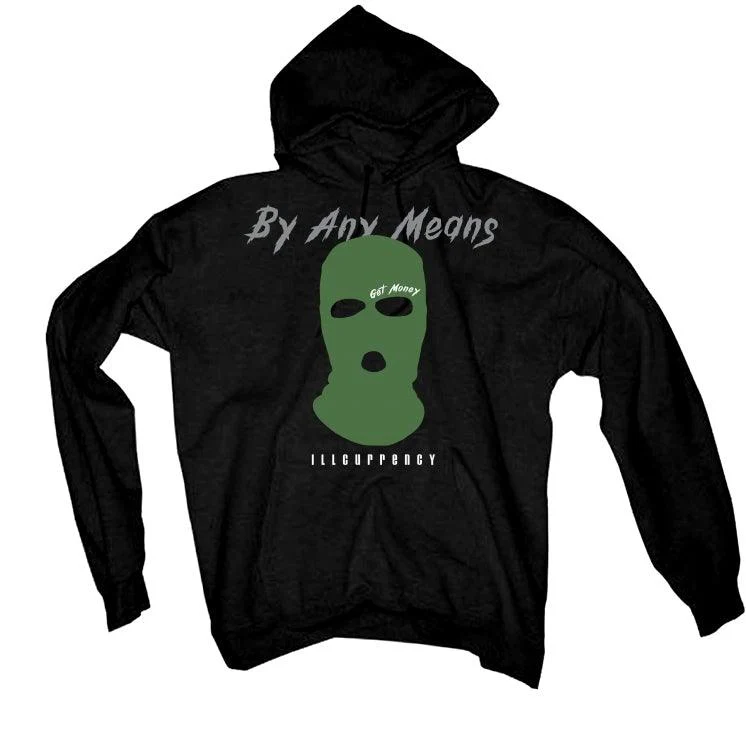 AIR JORDAN 1 ZOOM ZEN GREEN Black T-Shirt (By any means) - Image 3