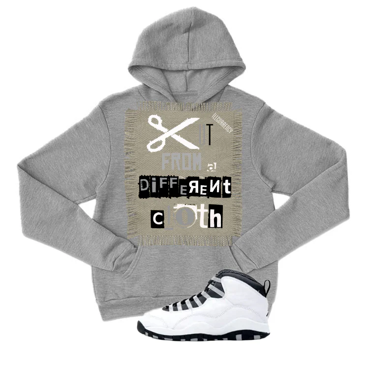 Air Jordan 10 OG Steel Grey T-Shirt (Cut from a different cloth)| illcurrency - Image 3